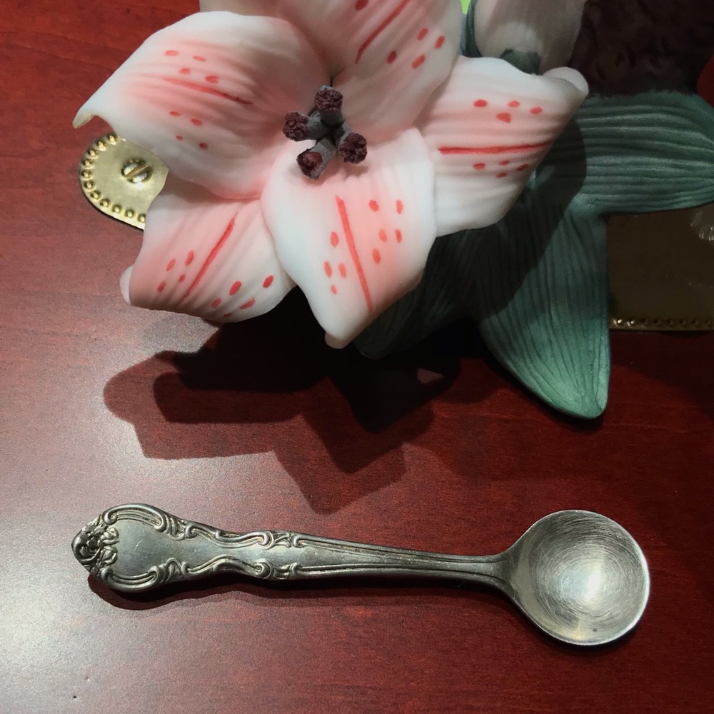 Antique Miniature Sterling Silver Spoon Beeoch